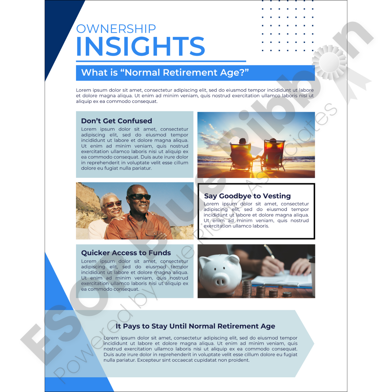 Newsletter: What is Normal Retirement Age? - ESOP Blue Ribbon